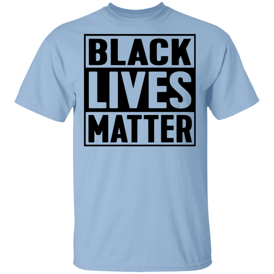 Black Lives Matter T-Shirt I Cant Breathe All Size (S-5XL) + Color  Black BLM - Mens
