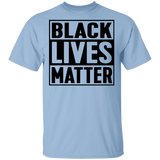 Black Lives Matter T-Shirt I Cant Breathe All Size (S-5XL) + Color  Black BLM - Mens