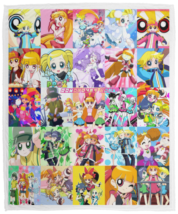 Rowdyruff Boys - VPM Cozy Plush Fleece Blanket - 50x60