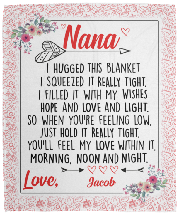 Jacob - VPM Cozy Plush Fleece Blanket - 50x60