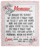 Joseph, Luca, Gianna, Abby, Emma, and JJ 2 -VPM Cozy Plush Fleece Blanket - 50x60