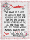 Taceea, Mike, Rell, and Theresa - VPS Cozy Plush Fleece Blanket - 30x40