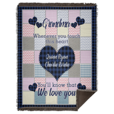 Quinn Ryan Charlie Birdie - WB68 Woven Blanket - 60x80