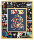 The Rolling Stones Blanket The Rolling Stones For Fans Fleece, Sherpa Blankets - VPM Cozy Plush Fleece Blanket - 50x60