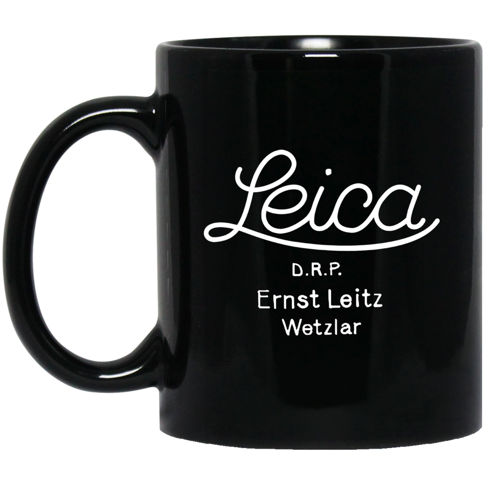 Leica, Camera Mug Leica Coffee Mug Funny Gift Black Mug 11oz