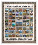25-07993-88564 VPM Cozy Plush Fleece Blanket - 50x60