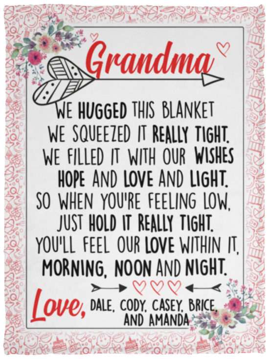 Dale, Cody, Casey, Brice, and Amanda - VPS Cozy Plush Fleece Blanket - 30x40