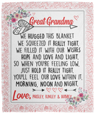 Paisley, Kinley & Aubrey - VPM Cozy Plush Fleece Blanket - 50x60