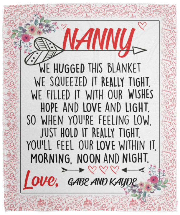 GABE AND KAYDE - VPM Cozy Plush Fleece Blanket - 50x60