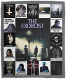 The Exorcist Blanket, The Exorcist Horror Movie Fleece, Sherpa Blanket VPM Cozy Plush Fleece Blanket - 50x60