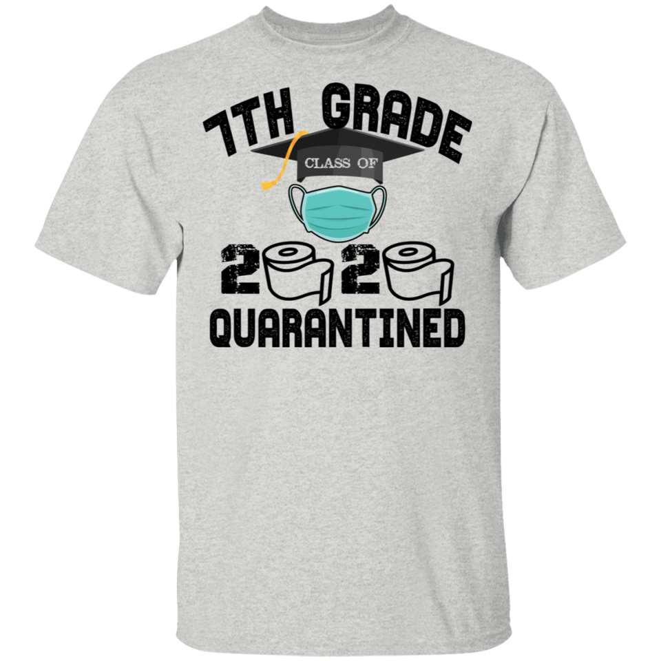 7th Grade Class of 2020 Quarantined T-Shirt Graduation Quarantine Shirt