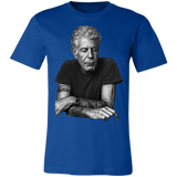 Anthony Bourdain T-Shirt Chef Gift - Anthony Bourdain Shirt - Canvas Unisex T-Shirt