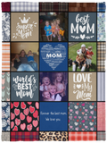 Forever the best mom. We love you.  - VPS Cozy Plush Fleece Blanket - 30x40