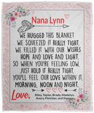 Riley, Taylor, Brady, Madelyn - Fleece Blanket - 50x60