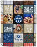 Ana - VPL Cozy Plush Fleece Blanket - 60x80
