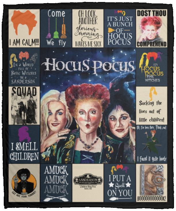 Hocus Pocus V2 - VPM Cozy Plush Fleece Blanket - 50x60