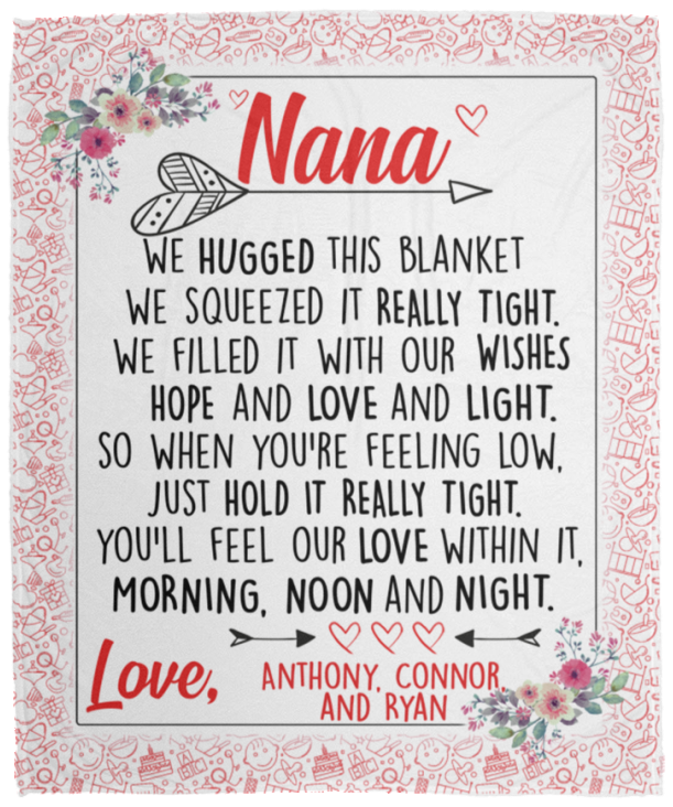 Anthony, Connor, and Ryan - VPM Cozy Plush Fleece Blanket - 50x60