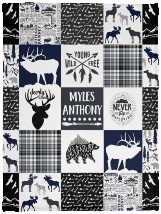 Myles Anthony - VPS Cozy Plush Fleece Blanket - 30x40