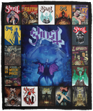 Ghost - Swedish - Band Blanket, Rock Band Fleece, Sherpa, Throw Blanket VPM Cozy Plush Fleece Blanket - 50x60