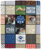 Copper, Harley and Stella - VPM Cozy Plush Fleece Blanket - 50x60