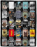 The Beatles Albums 06 Blanket The Beatles Fleece Sherpa for Bedroom Living Room VPL Cozy Plush Fleece Blanket - 60x80