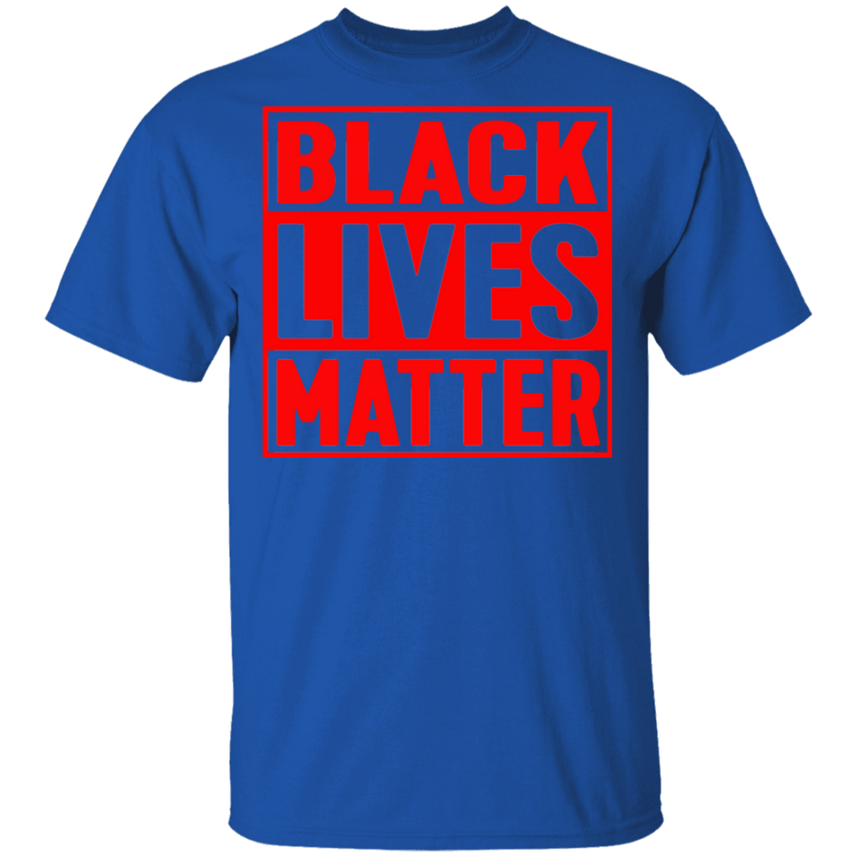 Black Lives Matter T-Shirt I Cant Breathe All Size (S-5XL) + Color  Red BLM - Mens