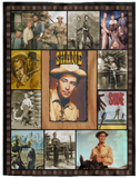 Shane 1953 Movie Blanket, Classic Movies Fleece, Sherpa Blanket Gift Idea - VPL Cozy Plush Fleece Blanket - 60x80