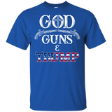 God Guns And Trump Shirt 2nd Amendment T Shirt Trump 45 Men's T-Shirt (G200 Gildan Ultra Cotton T-Shirt)