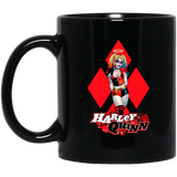 Suicide Coffee Mug 11oz, Squad Mug Harley Mug Quinn Mug Bat Mug - BM11OZ 11 oz. Black Mug