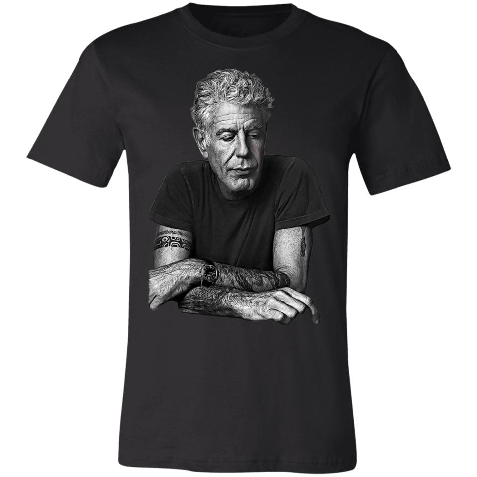 Anthony Bourdain Shirt- No Reservations RIP Legendary Chef Culinary Show Shirt 2