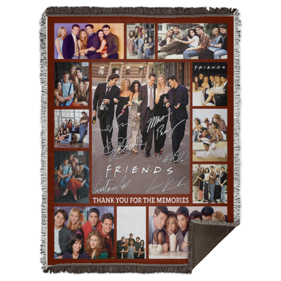 Friends Blanket, Friends TV Show Blankets Thow Fleece Shepa Blanket Quilt V2 - WB68 Woven Blanket - 60x80