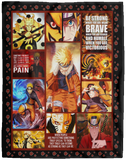 Naruto Blanket Supersoft Fleece Sherpa Throw Quilt for Bedroom Living Room VPL Cozy Plush Fleece Blanket - 60x80