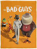 The Bad Guys Blanket, All Season Super Soft Cozy Warm Plush Throw Blankets VPS Cozy Plush Fleece Blanket - 30x40