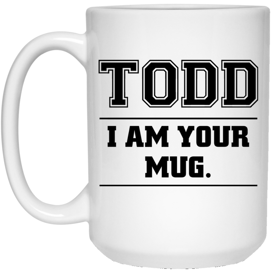 Star Wars Coffee Mug, Funny Star Wars Mug, Todd Name Coffee Mug. Darth Vader I am Your Father Star Wars Inspired Parody. Birthday, Christmas, Xmas 15oz