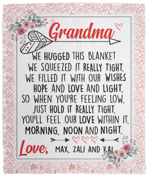 Max, Zali and Kai - VPM Cozy Plush Fleece Blanket - 50x60