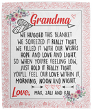 Max, Zali and Kai - VPM Cozy Plush Fleece Blanket - 50x60