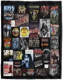 Classic Rock Bands Blanket, Rock Bands For Fans Fleece, Sherpa Blanket VPL Cozy Plush Fleece Blanket - 60x80
