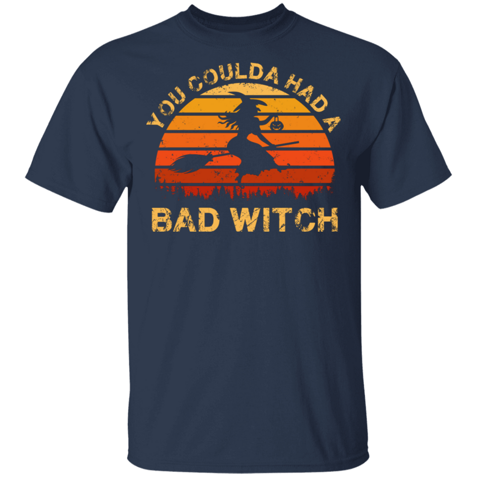 Halloween You Coulda Had A Bad Witch Movie T-Shirt b