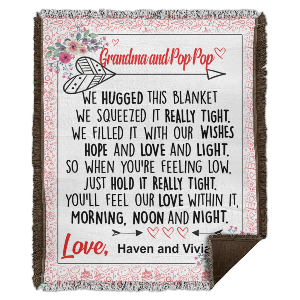 Haven and Vivian WB56 Woven Blanket - 50x60