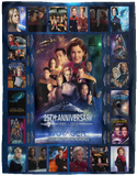 Star Trek Blanket Star Trek - Voyager Fleece Sherpa Blanket Soft and Warm VPL Cozy Plush Fleece Blanket - 60x80