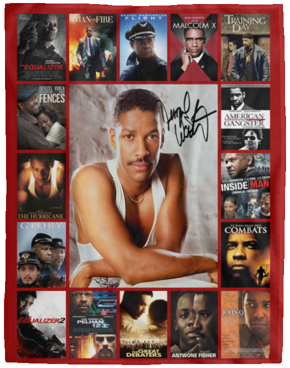 Denzel Washington Blanket, Denzel Washington Fleece, Sherpa Blankets For Fans VPL Cozy Plush Fleece Blanket - 60x80 làm l?i
