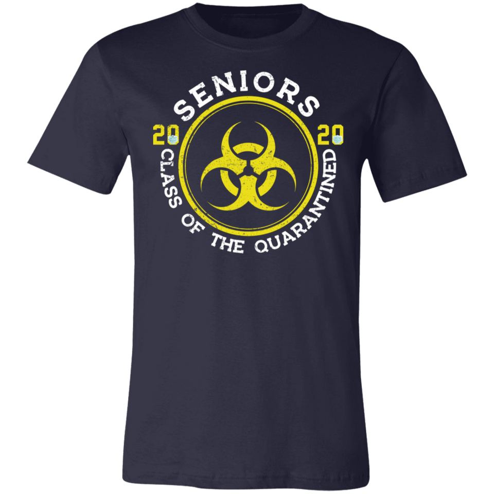 Unisex Jersey Seniors 2020 Class of The Quarantined T-Shirt Quarantine Shirt