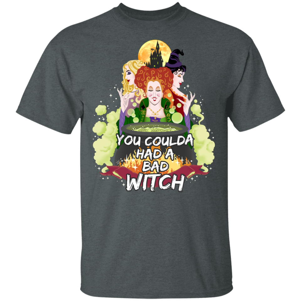 Funny Halloween you coulda had a bad witch Tee T-Shirt Men's T-Shirt