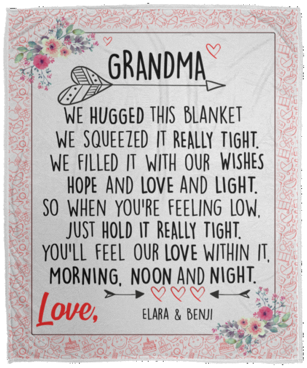 Elara & Benji VPM Cozy Plush Fleece Blanket - 50x60