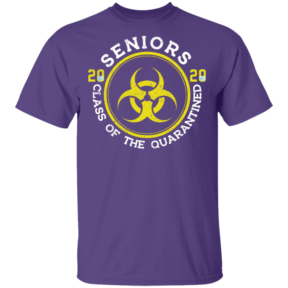 Senior Class of 2020 Graduation Shirt, Funny Quarantine Gift T-Shirt