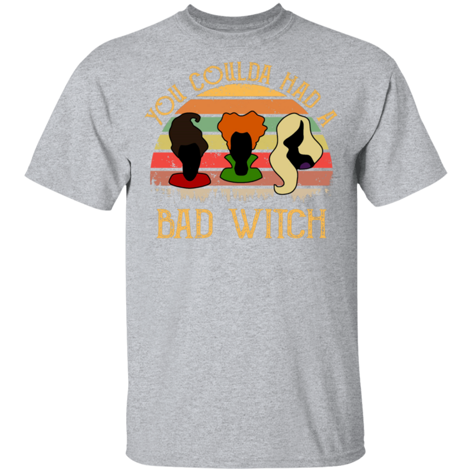 Halloween You Coulda Had A Bad Witch Movie T-Shirt a