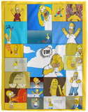 Homer Simpson Blanket, The Simpsons Fleece, Sherpa Blanket - VPL Cozy Plush Fleece Blanket - 60x80