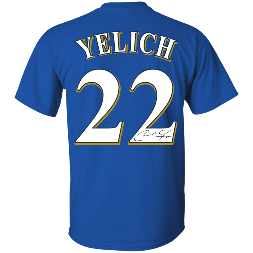 Christian Yelich Milwaukee Brewers - Print Christian Yelich Signature T-Shirt (Men's T-Shirt)