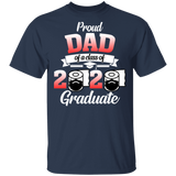 Jennifer Corrigan Proud Dad of A Class of 2020 Graduate T-Shirt Senior 2020 Quarantine - CC