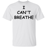 I Cant Breathe Mens Shirts Protest Tees Black Lives Matter END Police Brutality Now